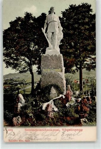Vögelinsegg 1906 Schlachtendenkmal 1403 1903