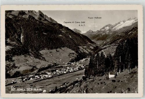 Airolo Capanna di Corso Passo Nufenen