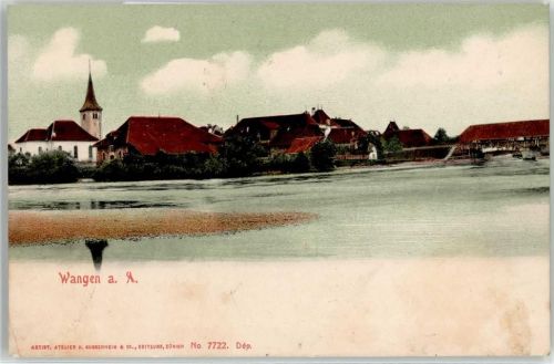 Wangen 1927 Kirche