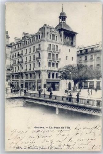 Genève La Tour de l'Ile