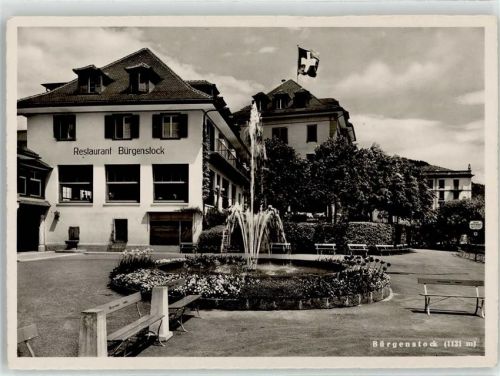 Bürgenstock Gasthaus Bürgenstock Wasserspiel