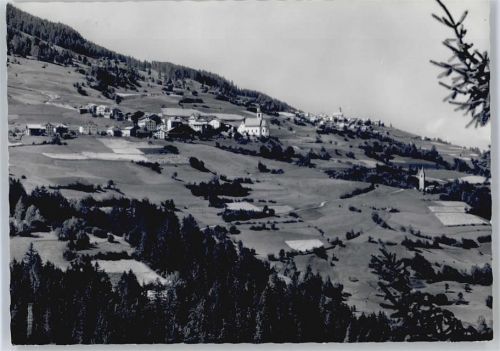 Mon Tiefencastel, Blick von Julierstraße, Stierva