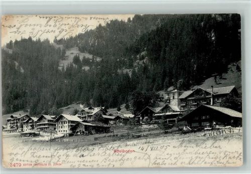 Adelboden BE 1905 Dorfansicht