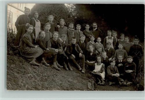 Rüti ZH 1923 2. Klasse Sekundarschule
