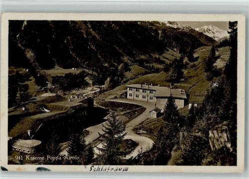 Airolo Kaserne Foppa Airollo Handschriftl. Schlafraum