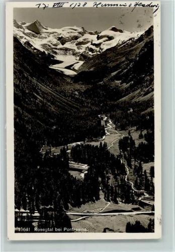 Pontresina Rosegtal bei Pontresina