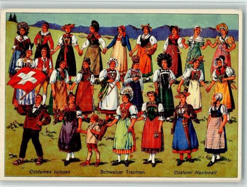 Schweizer Trachten Costumes suisses