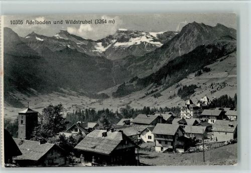 Adelboden BE 1919 und Wildstrubel