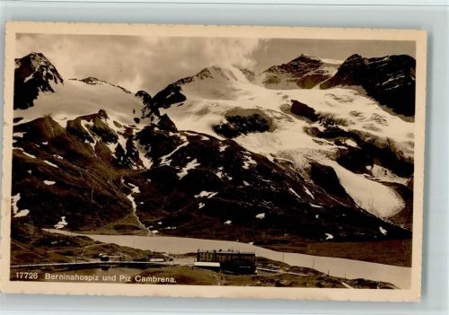 Bernina - Berninahospiz und Piz Cambrena