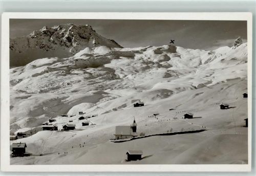 Innerarosa 1935 Winter Skifahrer