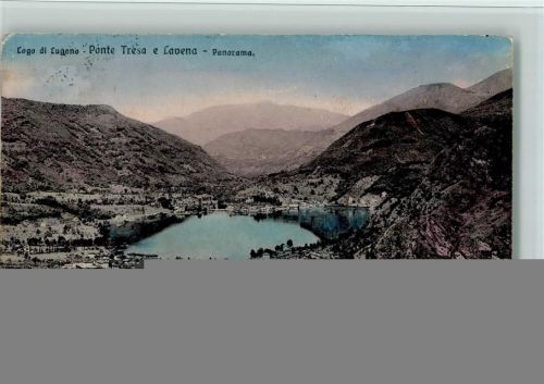 Ponte Tresa Lago di Lugano Lavena Panorama