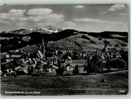 9113 Degersheim - mit Säntis