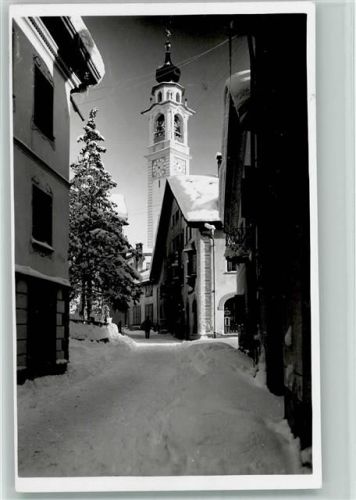 Samedan Engadin Winter