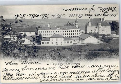 Colombier NE 1902 Kaserne