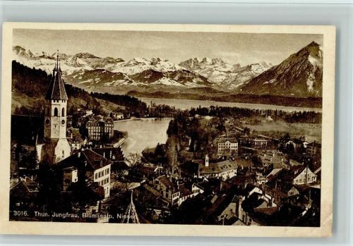 Thun Kirche Alpen