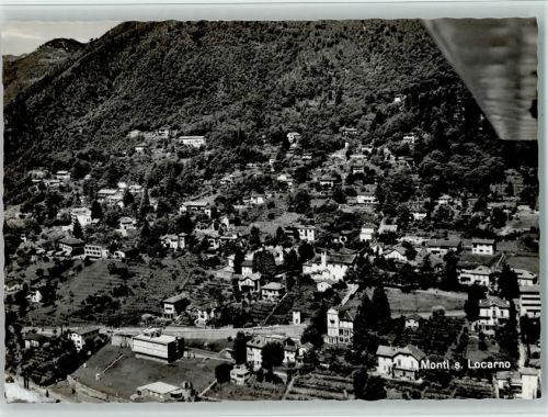 Monte Brè sopra Locarno Monti Luftaufnahme