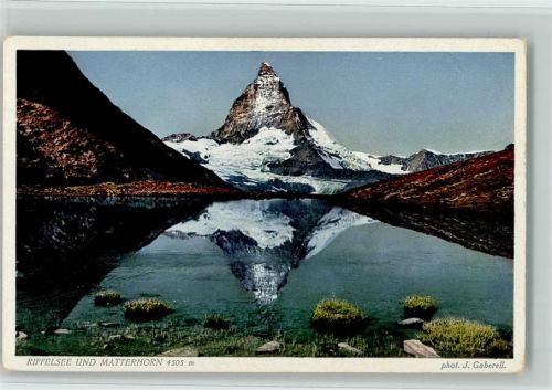 Matterhorn VS Riffelsee und Matterhorn