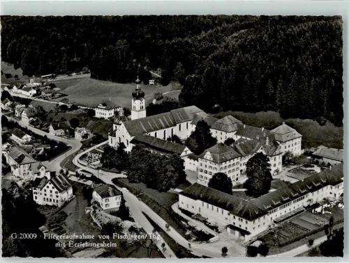 8376 Fischingen Gebrauchsspuren Fliegeraufnahme Erziehungsheim