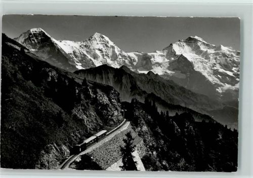Schynige-Platte-Bahn Eiger Mönch Jungfrau