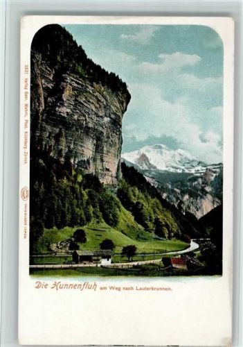 Lauterbrunnen Die Kunnenfluh