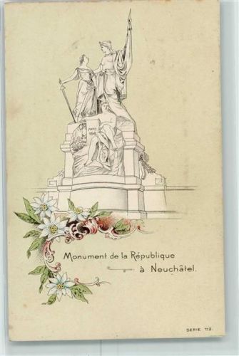 Neuchâtel Denkmal del la 'Republique