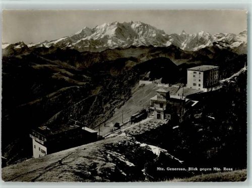 Monte Rosa Mte Generosso, Blick gegen Mte Rosa