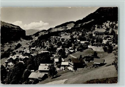 Wengen Dorfansicht