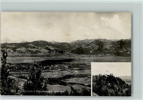 Walzenhausen Gebhardshöhe bei Walzenhausen mit Panorama 2-Bildaufnahme