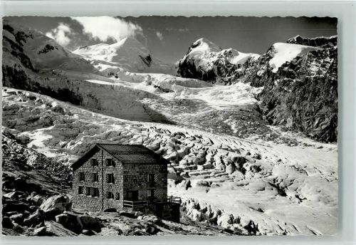Monte Rosa Hütte Monte-Rosa-Hütte mit Castor und Pollux