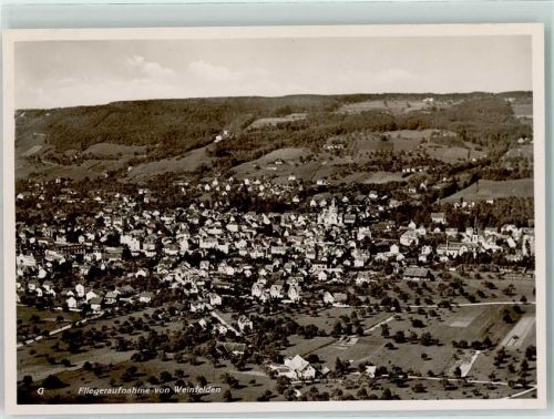 8570 Weinfelden KEINE AK Fliegeraufnahme