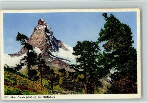 Mont Cervin 1939 Das Matterhorn AK