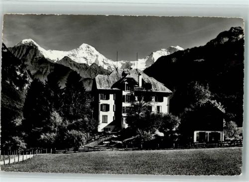 Wilderswil Hotel Bärghuus Eiger Mönch Jumgfrau