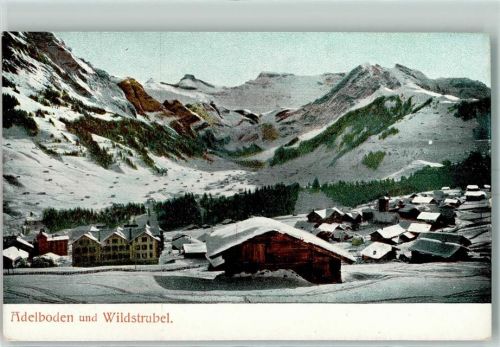Adelboden BE Wildstrubel Winter