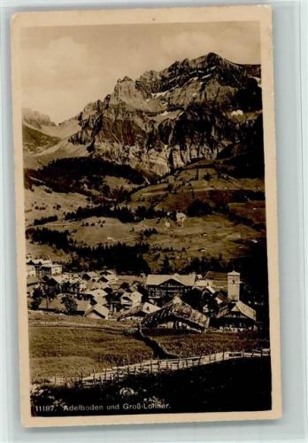 Adelboden BE 1916 und Gross-Lohner