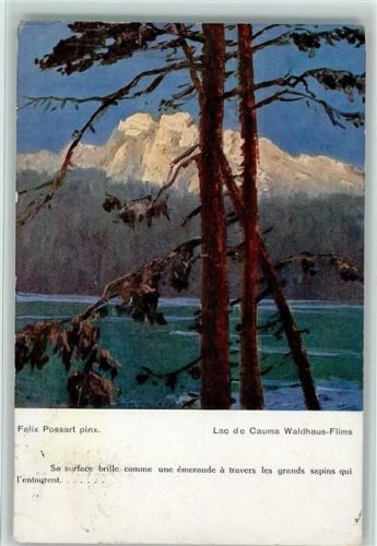 Flims Waldhaus 1924 Lac de Cauma