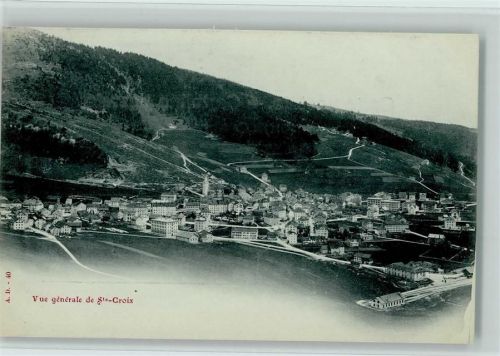 Ste-Croix Vue generale de Ste-Croix