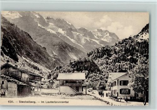 Stechelberg Im Lauterbrunnental Pferdewagen
