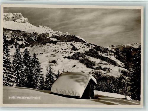 Braunwald Braunwaldterrasse Winter
