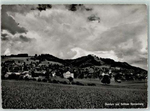 9507 Stettfurt Foto AK Schloß Sonnenberg