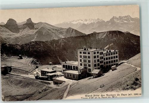 Rochers de Naye Grand Hotel Tours d'Ai et la Dent du Midi