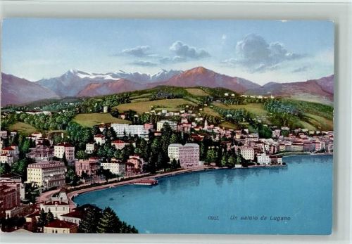 Lugano Un saluto da Lugano