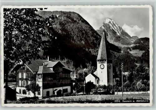 Saanen Kirche Rüblihorn