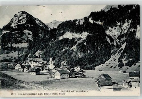 Melchtal 1911 Knebelhorn Kirche