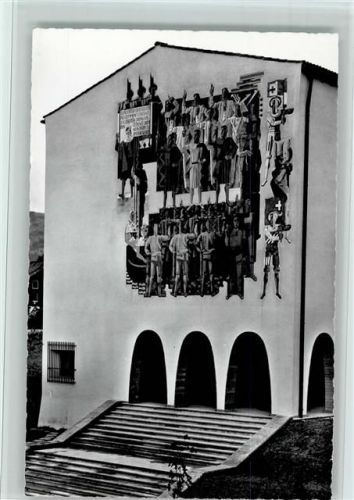 6430 Schwyz - Bundesbrief-Archiv Wandmalerei