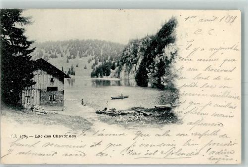 1884 Villars-sur-Ollon 1899 - Lac des Chavonnes
