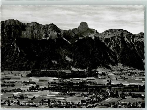 Amsoldingen Fliegeraufnahme Stockhorn