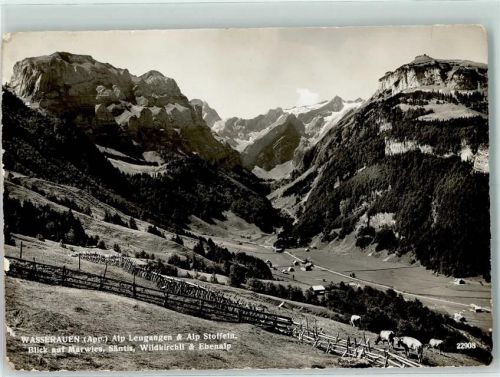 9057 Wasserauen - Alp Leugangen Alp Stoffeln