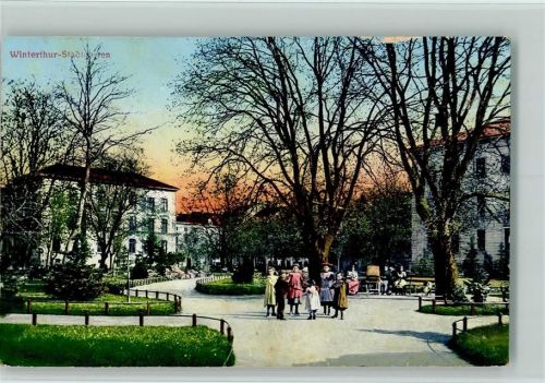 8400 Winterthur 1915 - Stadtgarten