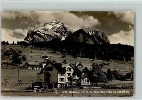 9658 Wildhaus - Kurhaus Rösliwies