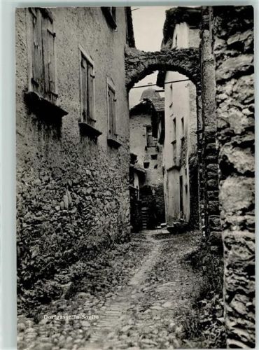 Soglio Dorfgasse